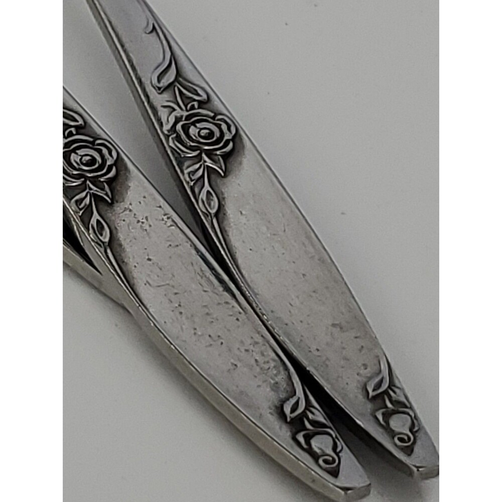 Forks-West Bend Twilight Rose (Set Of 3) Stainless Steel By‎ Oneida Silver(1979) - Picture 2 of 10